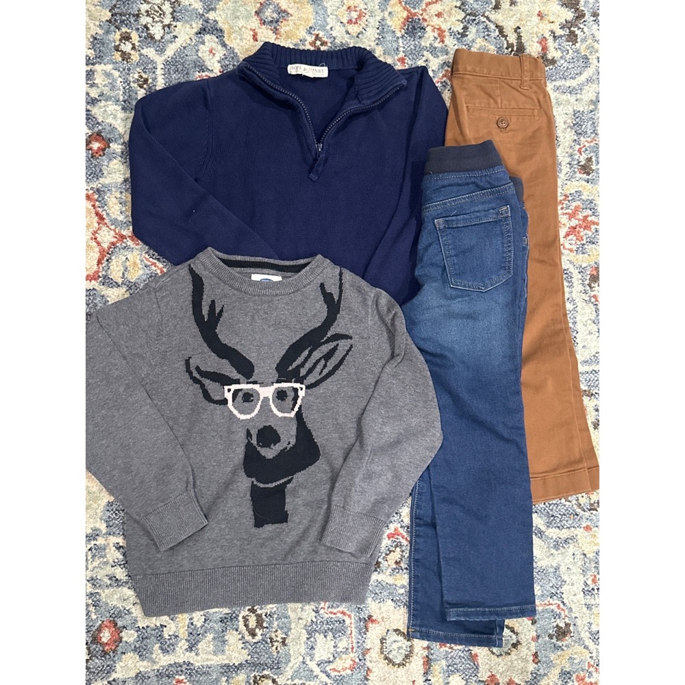 Hope & Henry Old Navy Crewcuts Wonder Nation Boys 5T Bundle Flawed*